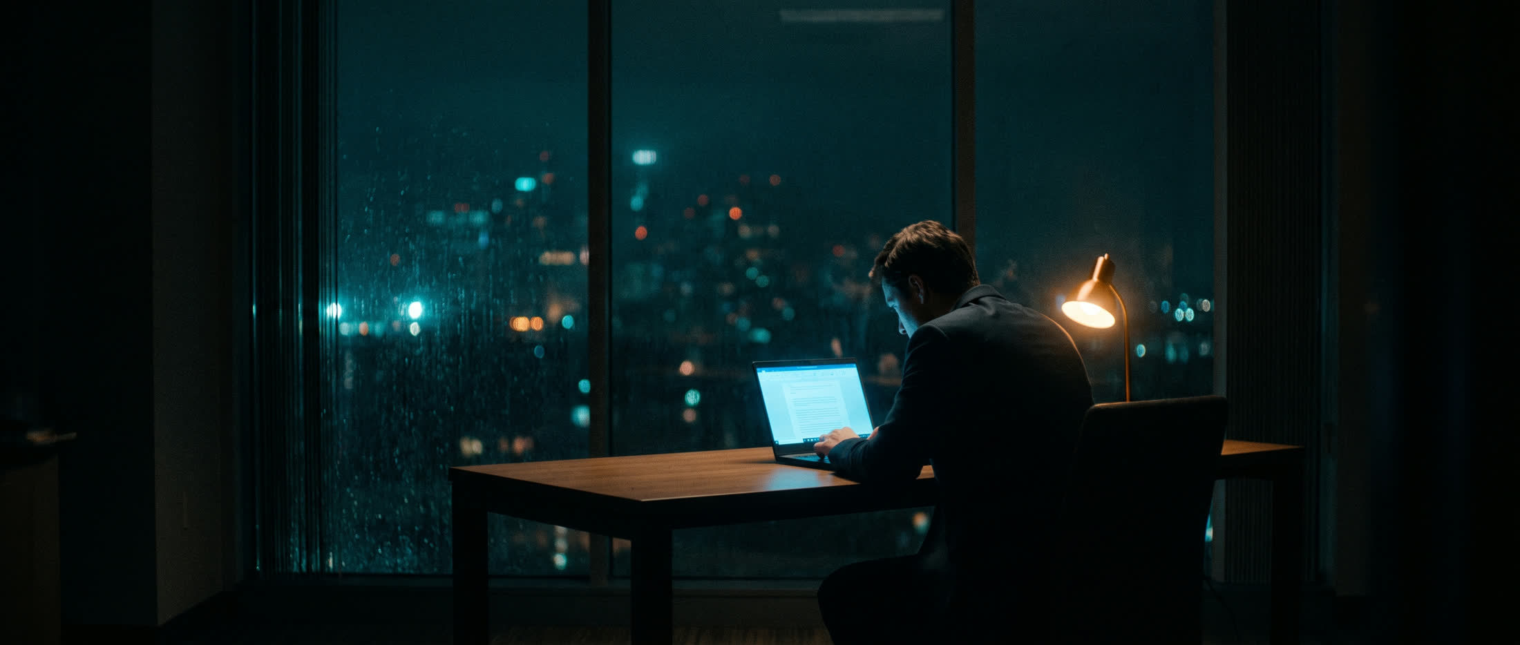 Searching for the next role late at night